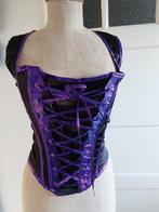Corset paars zwart 5,-  10 stuks, Kleding | Dames, Ophalen of Verzenden, Zo goed als nieuw, Zwart, Badpak