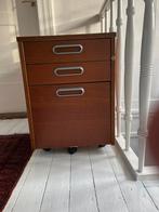Ladekastje met wieltjes voor onder een  bureau, Huis en Inrichting, Kasten | Roldeurkasten en Archiefkasten, Ophalen, Minder dan 50 cm