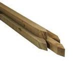 Hardhout Paal, 20 stuks 2.00 mtr. 70x70 mm, Tuin en Terras, Ophalen, Planken, Nieuw, Hardhout