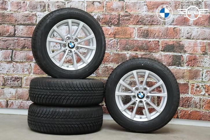 Gebruikte winterset BMW 3-serie F30/F31 styling 390 16 inch, Auto-onderdelen, Banden en Velgen, Banden en Velgen, 16 inch, Personenwagen