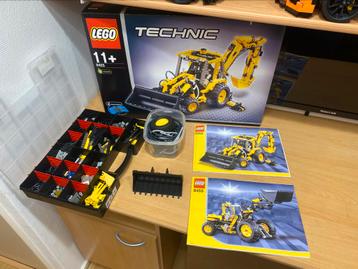 ZGAN Lego Technic 8455 Back-hoe Loader ZGAN beschikbaar voor biedingen