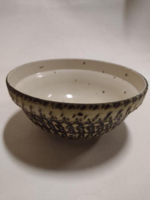 retro berkenbast bloempot H 7 cm en doorsnee 15 cm, Verzamelen, Retro, Huis en Inrichting, Ophalen