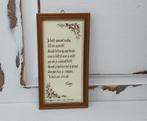 Een vriend, tegel met gedicht Toon Hermans, Huis en Inrichting, Woonaccessoires | Tekstborden en Spreuken, Ophalen, ., Zo goed als nieuw