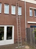 Ladder 2x12 treden - Perfect voor klussen!, Doe-het-zelf en Verbouw, Ladders en Trappen, Ophalen, Gebruikt, Ladder, Opvouwbaar of Inschuifbaar