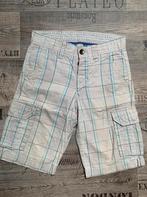 Geruite cargo short heren EDC by Esprit, Verzenden, Wit, Zo goed als nieuw, Esprit