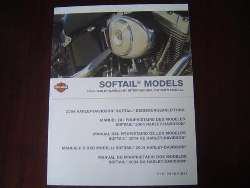 HARLEY DAVIDSON 2004 SOFTAIL models owner's manual, Motoren, Handleidingen en Instructieboekjes, Harley-Davidson of Buell, Ophalen of Verzenden
