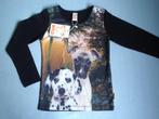 WILD longsleeve Puppies / Dalmatiër maat 116 NIEUW, Meisje, Nieuw, Ophalen of Verzenden, Shirt of Longsleeve