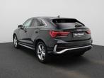 Audi Q3 Sportback 35 TFSI S Edition Competition l Adaptive c, 4 cilinders, Zwart, 14 km/l, Bedrijf