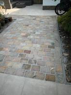 Kandla Ochre kasseien / kinderkoppen 20x14x5/7 cm gekapt, Tuin en Terras, Tegels en Klinkers, Ophalen, Nieuw, Terrastegels, Natuursteen