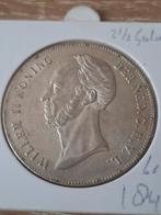 2 1/2 Gulden (Rijksdaalder) 1846 Lelie in Topkwaliteit., Koning Willem III, Zilver, Ophalen of Verzenden, Losse munt