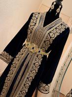 Marokaanse jurk takshita -kaftan te koop, Kleding | Dames, Gelegenheidskleding, Overige typen, Blauw, Maat 42/44 (L), Nieuw