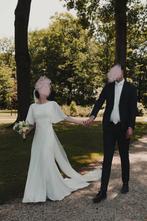 Trouwjurk - Fit & Flare, Kleding | Dames, Trouwjurk, Wit, Ophalen of Verzenden, Zo goed als nieuw