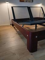 bed Auping 160/200, Ophalen, Verstelbaar, Bruin, Tweepersoons