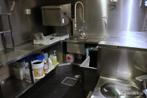 Online Veiling: Horeca RVS spoelkeuken incl. vaatwasser, Gebruikt