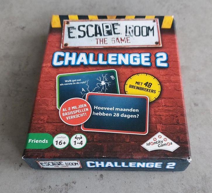 IDENTITY GAMES Escape Room - The Game - Challenge 2, Hobby en Vrije tijd, Gezelschapsspellen | Overige, Zo goed als nieuw, Ophalen of Verzenden