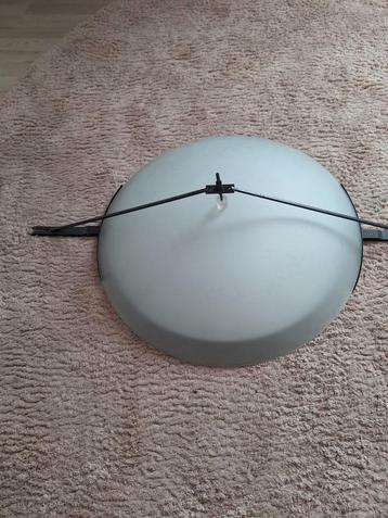 Mooie Plafondlamp - Glas en Metaal beschikbaar voor biedingen