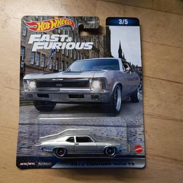 Hot Wheels Fast & Furious 1970 Chevrolet Nova SS beschikbaar voor biedingen