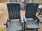 Tuinstoel groen 2x, Ophalen, Gebruikt
