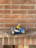 Tintoy motor met zijspan blikken sleutelwerkspeelgoed, Ophalen of Verzenden