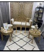 Te koop feestbank met ahterwand nieuw!!, Ophalen of Verzenden, Zo goed als nieuw