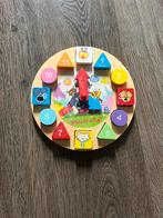 Woezel & Pip Houten Klok Puzzel, Ophalen of Verzenden, Zo goed als nieuw, Puzzelen