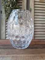 Prachtige bijzondere vaas van glas in nieuwstaat, Huis en Inrichting, Overige kleuren, Ophalen of Verzenden, Minder dan 50 cm