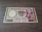 Prachtig biljet 20 gulden Boerhaave, 1955, Postzegels en Munten, Bankbiljetten | Nederland, Ophalen of Verzenden, 25 gulden