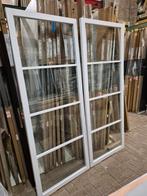 2x 83x211cm mooi als schuif of dubbele deuren staallook SL7, Ophalen, Glas, Binnendeur, Nieuw