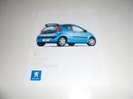 brochure Peugeot 107 accessoires, Verzenden, Nieuw, Overige merken