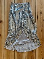 Harper & Yve - Pailletten Rok Zilver - Maat XS / Small 34, Kleding | Dames, Ophalen of Verzenden, Zo goed als nieuw, Grijs, Boven de knie