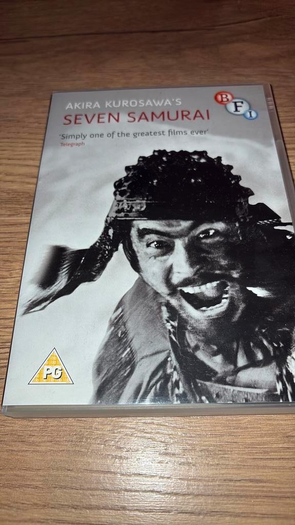 Seven Samurai van Akira Kurosawa digitaal gerestaureerd., Cd's en Dvd's, Dvd's | Klassiekers, Zo goed als nieuw, Actie en Avontuur