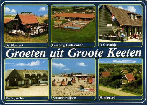 Groeten uit Groote Keeten - 6 afb - 1988 gelopen, Verzamelen, Ansichtkaarten | Nederland, Gelopen, Overijssel, 1980 tot heden