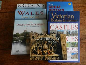 reis- en fotoboeken Engeland 7 stuks