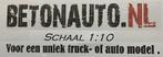 truck- en automodellen van beton, Hobby en Vrije tijd, Modelauto's | 1:43, Ophalen, Nieuw, Bus of Vrachtwagen, Overige merken
