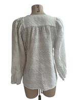 Nukus shirt lange mouw M, Maat 38/40 (M), Wit, Ophalen of Verzenden, Zo goed als nieuw