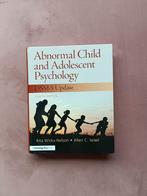 Abnormal child and adolescent psychology 8e editie 2016, Boeken, Studieboeken en Cursussen, Ophalen of Verzenden, Beta, Zo goed als nieuw
