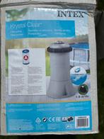 Intex filterpomp (met filters en chloortabletten), Tuin en Terras, Ophalen of Verzenden, Gebruikt, Zwembadpomp