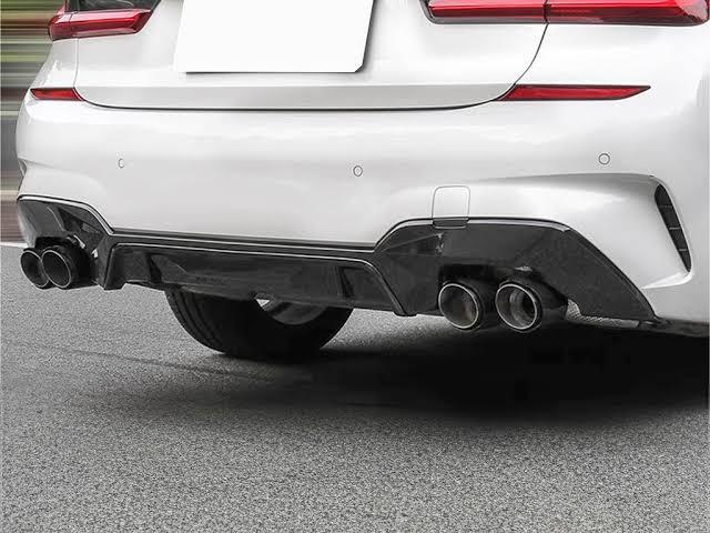BMW G20 G21 M Performance diffuser, Auto-onderdelen, Carrosserie en Plaatwerk, Bumper, BMW, Achter, Gebruikt, Ophalen