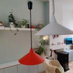 Set van 2 Vintage IKEA Heksenhoed Lampen. Rood & Wit, Huis en Inrichting, Post modernisme, Gebruikt, 50 tot 75 cm, Ophalen of Verzenden