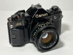 Canon A1 + 50mm 1.8, Ophalen of Verzenden, Overige typen