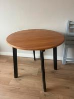 IKEA Gamlarad Ronde Tafel - Zwart/Hout, Ophalen, Gebruikt, Rond, Tot twee personen