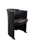 4 of 5 leren Rolf Benz vintage club fauteuils, Ophalen