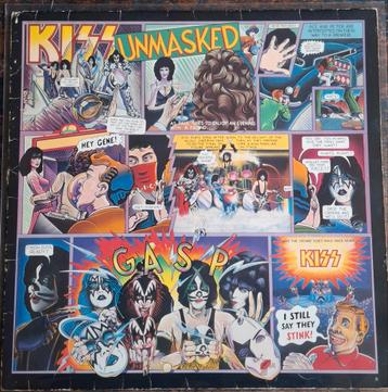 KISS, Unmasked. 1980. Vinyl LP.  * Zie tekst.  beschikbaar voor biedingen