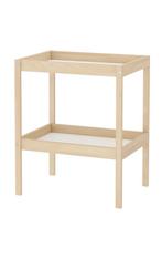 Sniglar commode beuken/wit 72*53cm, Minder dan 75 cm, 50 tot 70 cm, Zo goed als nieuw, Ophalen