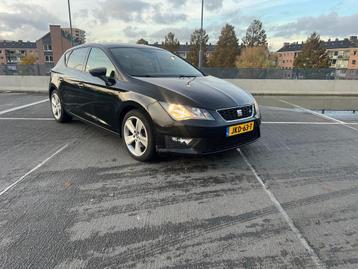 Seat Leon FR 2.0 TDI Zwart NIEUWE APK/EERSTE EIGENAAR beschikbaar voor biedingen