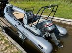 Rib4Fun 520 de luxe met trailer ( zonder motor. Als nieuw !!, Watersport en Boten, Rubberboten, Zo goed als nieuw, Benzine, Minder dan 70 pk
