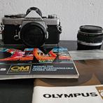 Olympus OM-1 + lens + handleiding, Audio, Tv en Foto, Fotocamera's Analoog, Spiegelreflex, Gebruikt, Olympus, Ophalen of Verzenden