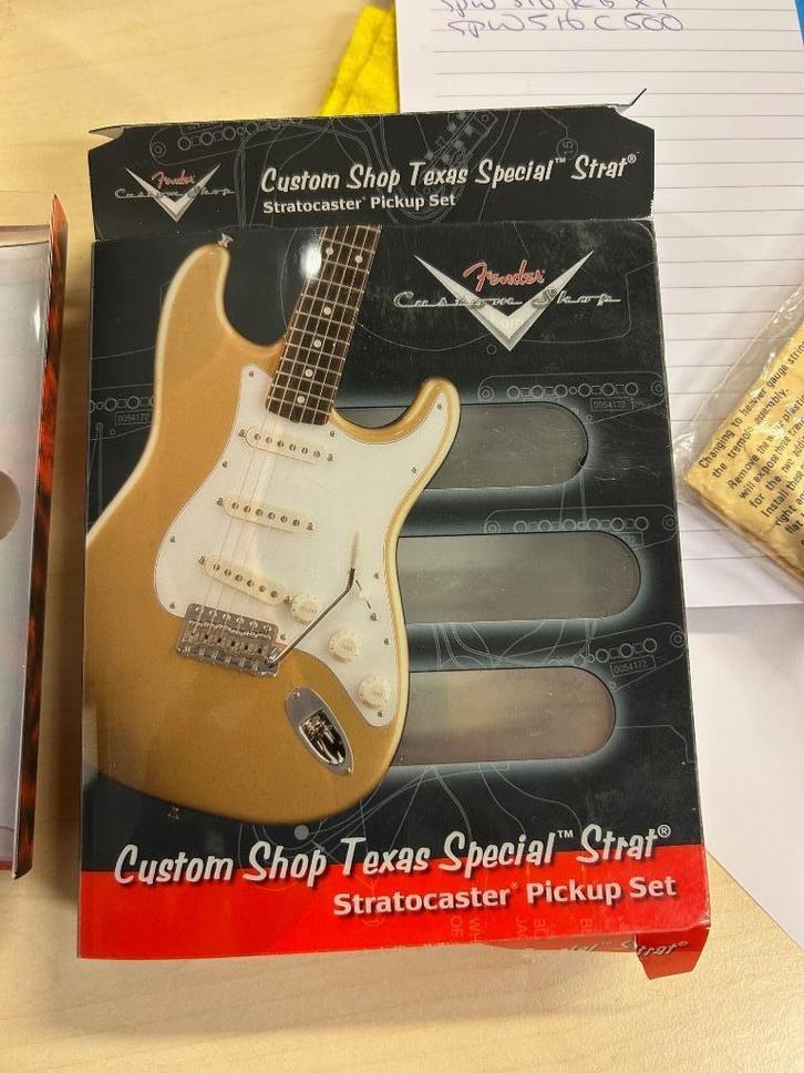 Fender Custom Shop Pickup set, Muziek en Instrumenten, Snaarinstrumenten | Gitaren | Elektrisch, Zo goed als nieuw, Solid body