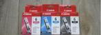 Canon inkt BCI 6BK, BCI 6M, BCI 6C, nieuw, geseald, 3 stuks, Ophalen of Verzenden, Nieuw, Cartridge, Canon origineel