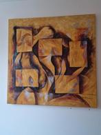 Abstract Schilderij van B. Williams, Antiek en Kunst, Ophalen of Verzenden